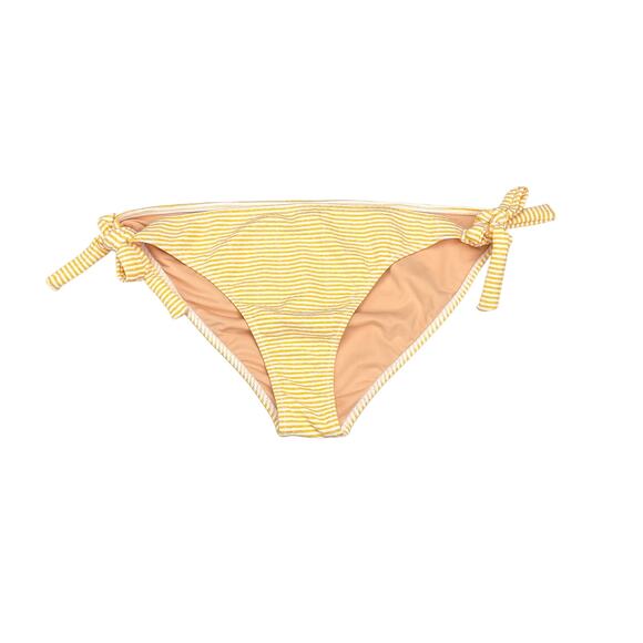 NWT J.CREW Bikini Side Tie Lowrider Bottom Sz 3X Stripe Print - Picture 2 of 5